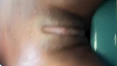 shaved big clit fingering