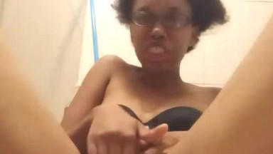 Rubbing my pussy lips
