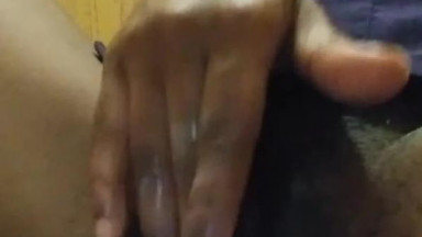 Cumming all on my fingers